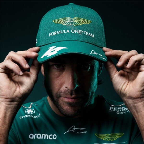 2023 Aston Martin F1 Alonso Baseball Cap N07